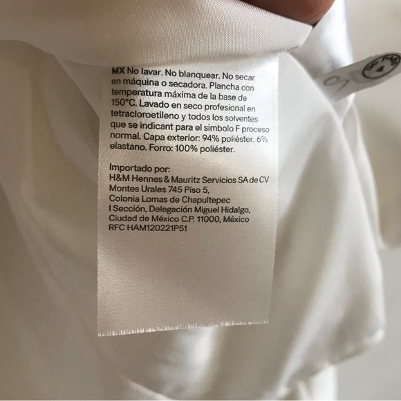 BNWOT - H&M cropped tuxedo blazer never worn - Picture 8 of 9